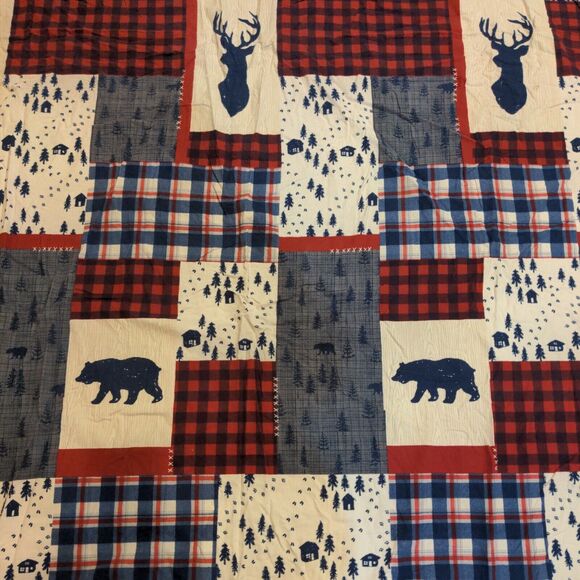 Cuddle Duds Flat Sheet Multicolor Queen Size Multicolor Cotton - Picture 3 of 5